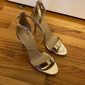 Gold heels